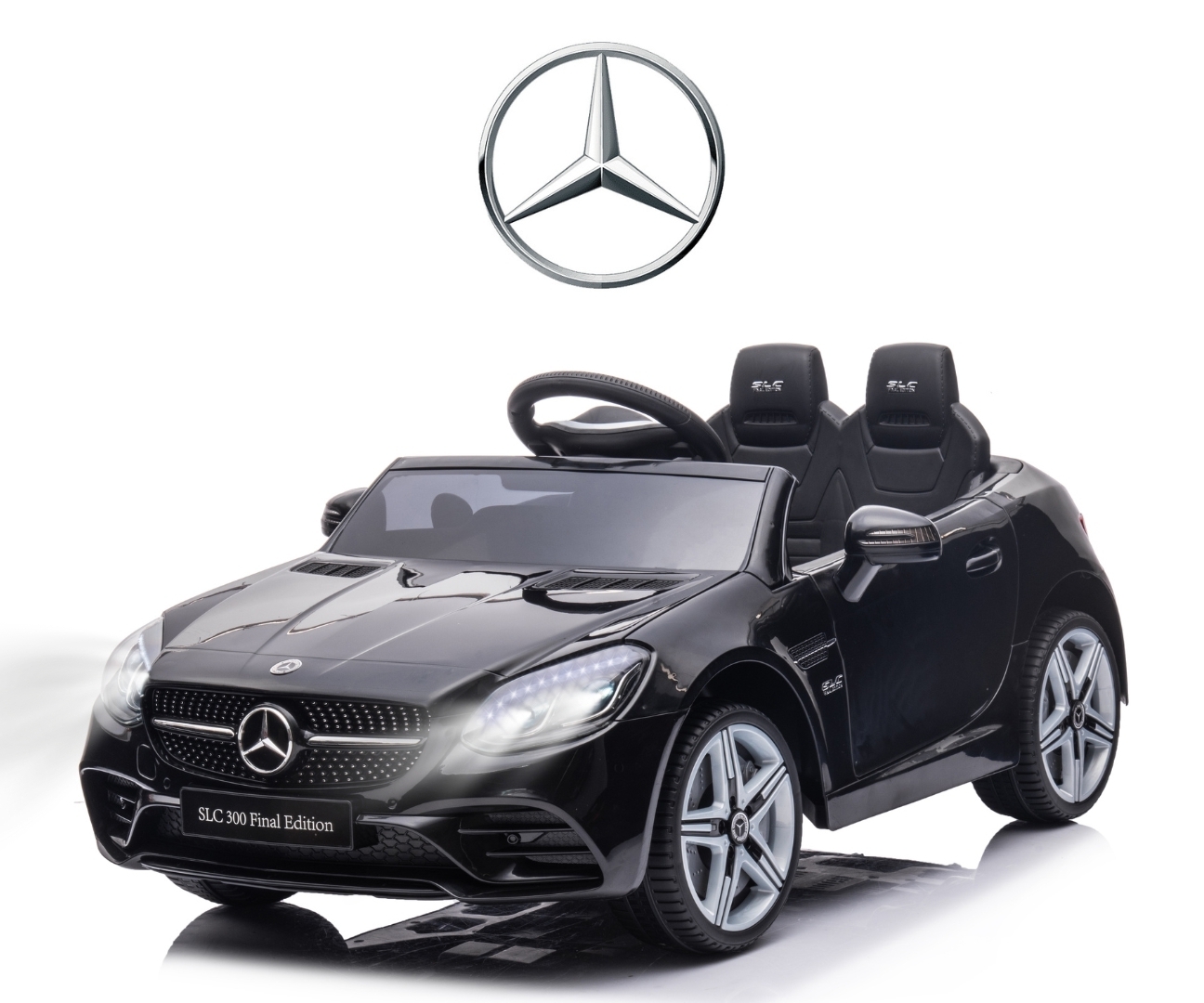 Mercedes-Benz SLC Black akutoitega soiduk